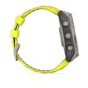 Fenix 8 Garmin kello - 51 mm, aurinko, safiiri, titaani, titaani keltaisella/grafiittihihnalla