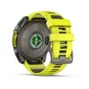 Fenix 8 Garmin kello - 51 mm, aurinko, safiiri, titaani, titaani keltaisella/grafiittihihnalla