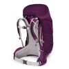 Saco de caminhada Sirrus 50 Osprey com costas de malha esticada para excelente ventilação