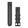 Rannekoru QuickFit 22 Fenix 8 Garmin - silikoni, grafiitti