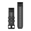 Rannekoru QuickFit 26 Fenix 8 Garmin - silikoni, grafiitti
