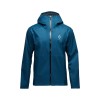 Veste Running Stormline Stretch Rain Shell Črni diamant - Indigo