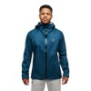 Veste Running Stormline Stretch Rain Shell Črni diamant - Indigo