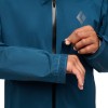 Veste Running Stormline Stretch Rain Shell Črni diamant - Indigo