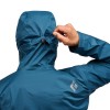 Veste Running Stormline Stretch Rain Shell Črni diamant - Indigo