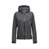 Guscio allungata locchine diamante nero - giacca da donna antracite