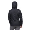 Veste Femme First Light Stretch Hood Black Diamond - Czarny