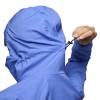 Veste Femme Alpine Start izolirano kapuco Črni diamant - čisto modra
