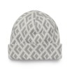 Cofano ripetuta beanie nero diamante - lega