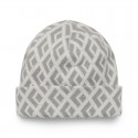 Cofano ripetuta diamante nero beanie