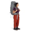 Ariel 65 Osprey - mochila cinza médio
