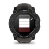 Instinct Watch 3 AMOLED GARMIN - 50 mm - Musta hiiliharmaalla rannekorulla