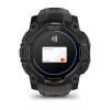 Instinct Watch 3 AMOLED GARMIN - 50 mm - Musta hiiliharmaalla rannekorulla