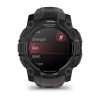Instinct Watch 3 AMOLED GARMIN - 50 mm - Musta hiiliharmaalla rannekorulla