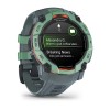 Instinct Watch 3 AMOLED GARMIN - 50 mm - Vedenvihreä hämärä sinisellä rannekkeella