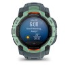 Instinct Watch 3 AMOLED GARMIN - 50 mm - Vedenvihreä hämärä sinisellä rannekkeella