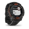Instinct Watch 3 Solar Garmin - 45 mm - Musta mustalla rannekorulla