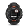 Instinct Watch 3 Solar Garmin - 45 mm - Musta mustalla rannekorulla