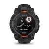 Instinct Watch 3 Solar Garmin - 45 mm - Musta mustalla rannekorulla