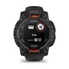 Instinct Watch 3 Solar Garmin - 45 mm - Musta mustalla rannekorulla