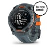 Instinct Watch 3 Solar Garmin - 45 mm - Oranssi hämärän sinisellä rannekorulla