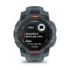 Instinct Watch 3 Solar Garmin - 45 mm - Oranssi hämärän sinisellä rannekorulla