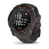 Instinct Watch 3 Solar Garmin - 50 mm - musta harmaalla hiilirannekorulla
