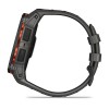 Instinct Watch 3 Solar Garmin - 50 mm - musta harmaalla hiilirannekorulla