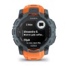 Instinct Watch 3 Solar Garmin - 50 mm - Twilight Blue oranssilla rannekorulla