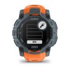 Instinct Watch 3 Solar Garmin - 50 mm - Twilight Blue oranssilla rannekorulla
