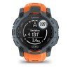 Instinct Watch 3 Solar Garmin - 50 mm - Twilight Blue oranssilla rannekorulla
