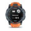 Instinct Watch 3 Solar Garmin - 50 mm - Twilight Blue oranssilla rannekorulla