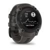 Instinct Watch E Solar Garmin - 40 mm - Musta hiiliharmaalla rannekorulla