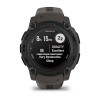 Instinct Watch E Solar Garmin - 40 mm - Musta hiiliharmaalla rannekorulla