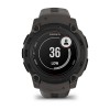 Instinct Watch E Solar Garmin - 40 mm - Musta hiiliharmaalla rannekorulla