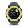 Instinct Watch E Solar Garmin - 40 mm - sitruuna hämärän sinisellä rannekorulla