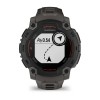 Instinct Watch E Solar Garmin - 45 mm - Musta hiiliharmaalla rannekorulla