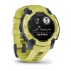 Instinct Watch E Solar Garmin - 45 mm - Sitruuna sitruunanrannan kanssa