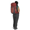 Backpack Fast -Hiking Tempest 33 Osprey - Red Pampas/Coal Gray