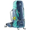 Deuter Aircontact 40+10 SL Hut Backpacking Bag - Mëtternuecht Blue / Bensin Blue