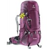 Deuter Aircontact 50+10 SL vandringsväska - Blackberry/Aubergine