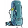 Deuter Aircontact 60+10 SL långväga vandringsväska - Denim/Midnight blue