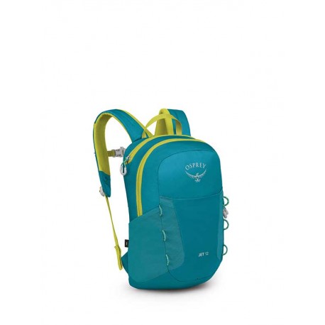Barnens ryggsäck Jet 12 Osprey Blue Spikemoss/citrongräs - Ny design