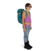 Barnens ryggsäck Jet 28 Osprey - Blue Spikemoss/Lemongrass - Ny design