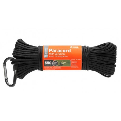 Paracord 550 s Sol Carabiner