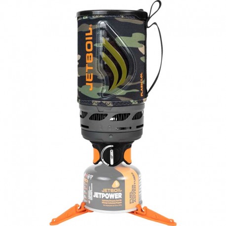 Flash Jetboil Stove - Ny versjon - Dark Camo