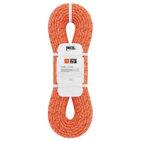Semi-statesch Push + 9 mm Petzl Seil