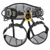 Astro Sit Petzl Harness - negro/amarelo