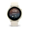 6 Garmin vivoaktiivinen kello - Lunar Gold norsunluun rannekorulla