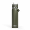 ISOTHERME BOTTLE THRIVE FLIP STRAW VSS CAMELBAK - 1L/32OZ - MOSS